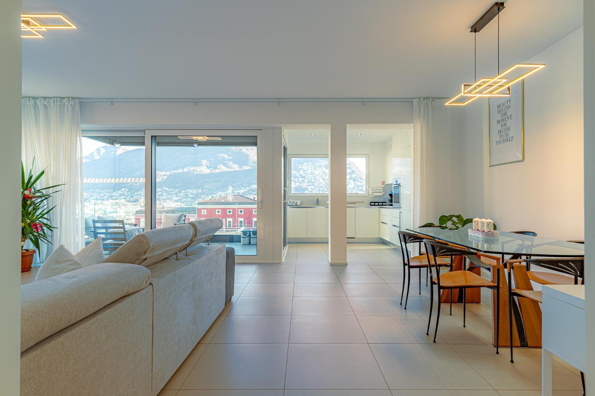 Imperial Of Lugano 3 With A Lake View Behind The Station And 10 Min From The Lake Of ลูกาโน ภายนอก รูปภาพ